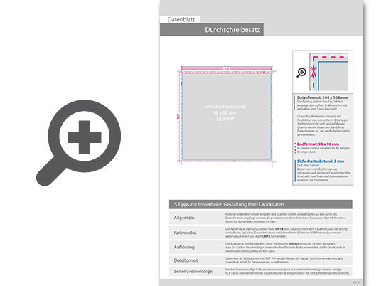 Product Bild durchschreibes__tze_quadrat_9_8_cm_x_9_8_cm__5-fach__1_0-farbig__25_s__tze_je_block